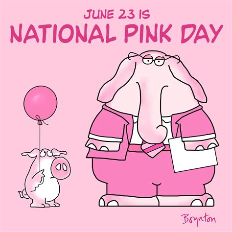 June 23 Is National Pink Day Are You Wearing Pink Pink