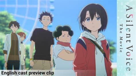 A Silent Voice English Cast Preview Official Clip 2 Youtube