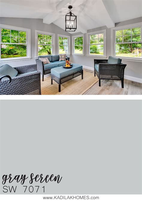 Gray Screen Paint Color By Sherwin Williams Paint Colors For Home