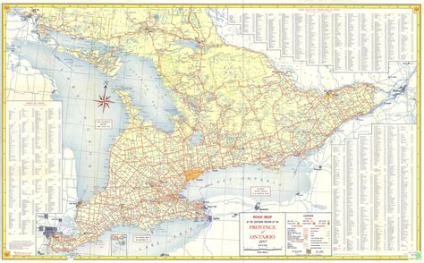 Ontario Road Maps 1923 2005 Geospatial Centre University Of