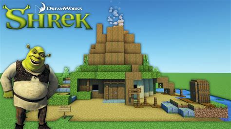 Minecraft Tutorial How To Make Shreks Swamp House In Minecraft Shrek