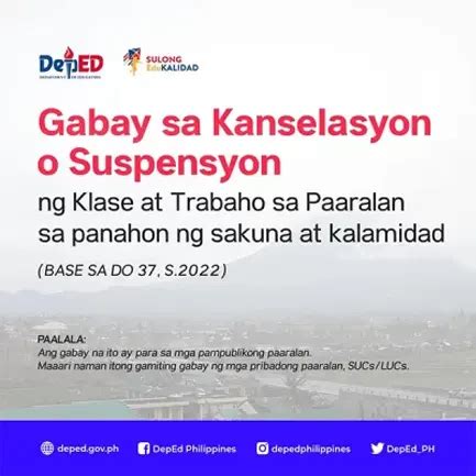 UPDATED List Of Class Suspensions WalangPasok September 26 2022