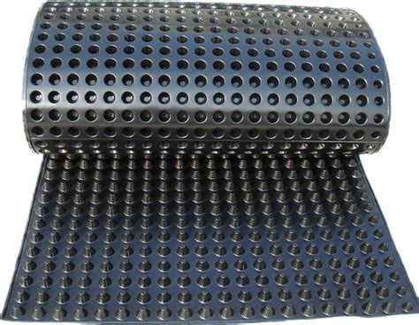 Hdpe Dimpled Drainage Sheet For Green Roof Drainage Mat - Buy Plastic Drainage Board,Composite ...