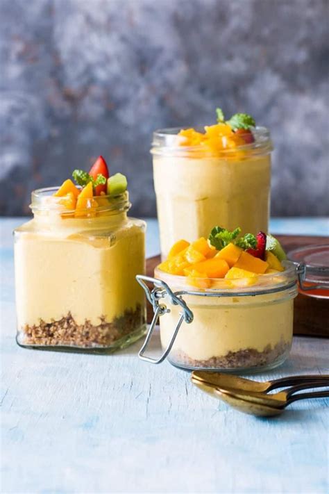 Dessert Mit Mango Im Glas Essen Rezept