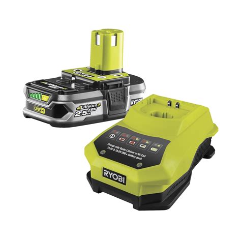 Ryobi One 18v Battery And Charger Starter Kit Sku 06210632 Bunnings