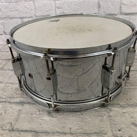 Pearl 65 X 14 Steel Shell Snare Drum Evolution Music