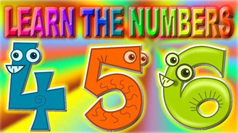 Learn The Numbers 4 5 6 For Children Child Education💖 Singing The