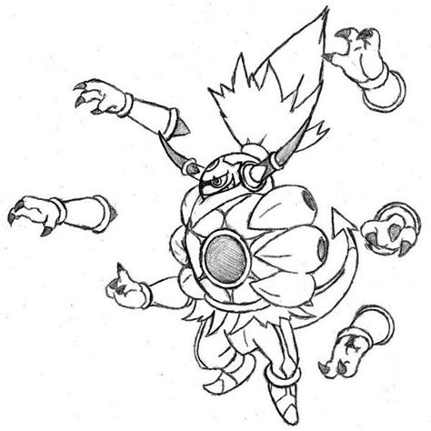 Hoopa Coloring Page