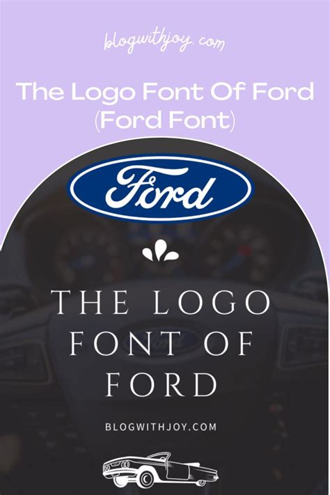 The Logo Font Of Ford Ford Font In 2021 Logo Fonts Blog Font