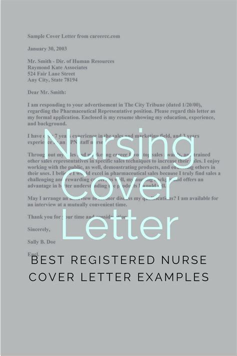May 01, 2018 · registered nurse. Sample Nursing Cover Letter for Fresher and Experienced ...