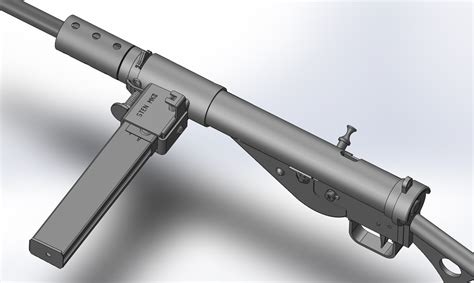 Creating A 3d Cad Model Of The Sten Gun Sten Sterling And
