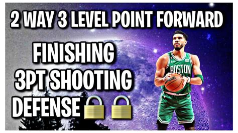 Athletic 2 Way 3 Level Point Forward Build Nba 2k23 Current Gen Youtube