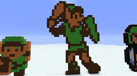 Check spelling or type a new query. Pixel Art- Evolution of Link Minecraft Project