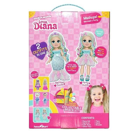 Love Diana Doll Mashup Party Mermaid 13 Inch The Little Things