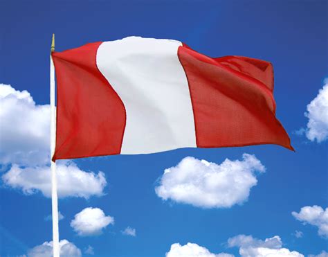 Die heutige flagge perus wurde am 25.02.1825 eingeführt. Flagge Perus