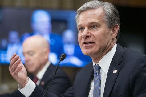 Fbi Director Warns Hamas Israel Conflict Increases Risk Of Attacks On