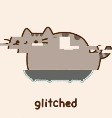 Pusheen Glitched Pusheen Glitched Cat Discover And Share GIFs