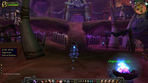 Orgrimmar Dust Of Deterioration Vendor Location Wow Classic Youtube