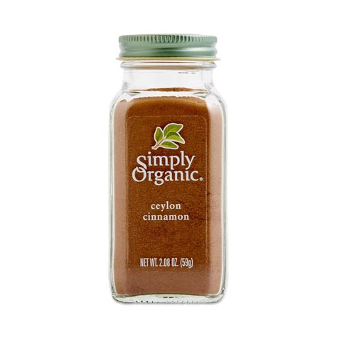 Simply Organic Ground Ceylon Cinnamon Thrive Market