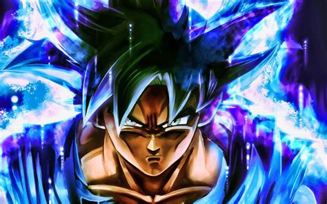 Download Wallpapers Black Goku Close Up 4k Fire Flames Dbs Son Goku