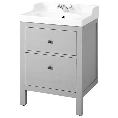 402.392.74 used but in very good condition, little paint wear over one of the drawers ( as can be seen on the photo ) , but apart from that no other damage or marks. HEMNES / RÄTTVIKEN Sink cabinet with 2 drawers - gray | Banyo