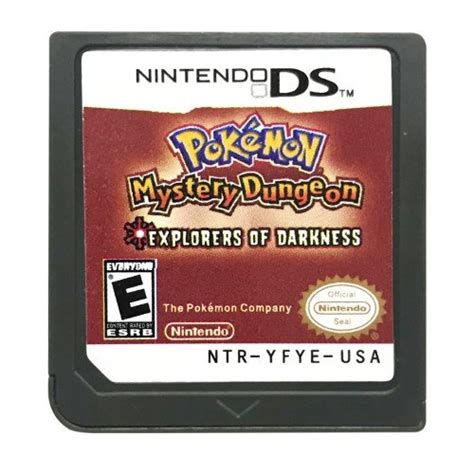 Pokemon Mystery Dungeon Explorers Of Darkness Us Ds For Ds3ds2ds