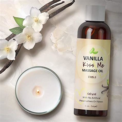 Enticing Vanilla Massage Oil For Couples Sensual Massage Oil For Men