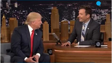 Jimmy Fallon Messes Up Donald Trumps Hair