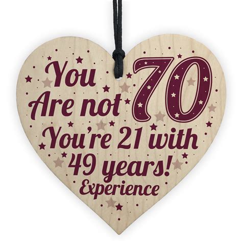 See more ideas about 70th birthday, 70th birthday decorations, 70th birthday gifts. 70th Birthday Gift For Women / Men 70th Birthday Card Gift ...