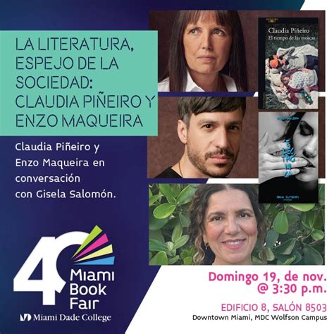 Una Conversación Con Claudia Piñeiro Y Enzo Maqueira Sobre La Realidad Y La Literatura En La