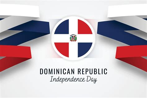 Dominican Republic Independence Day 18925313 Vector Art At Vecteezy