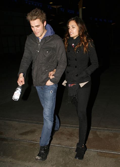 Pictures Of Paul Wesley And His Girlfriend In La Popsugar Celebrity