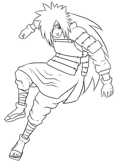 Naruto Coloring Pages Free Printable Naruto Coloring Pages