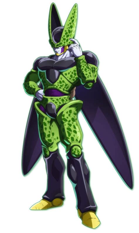 Cell From Dragon Ball Fighterz Dragon Ball Z Dragon Ball Y Dibujos