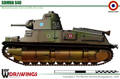 Somua S 40 Cavalry Tank