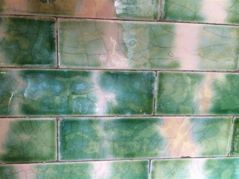 The Mottled Green Tiles Green Tiles Fireplace Tile Mottled Tile