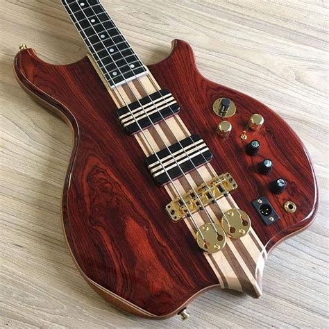 A Jaydee Ga24 Bass With A Cocobolo Top That Went Out The Workshop A Couple Of Weeks Back Hand