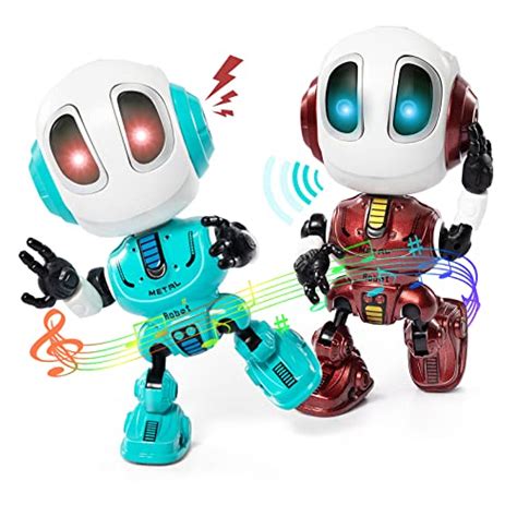 Two Rechargeable Talking Robots For Kids Repeating Talking Robot Toys