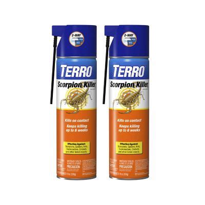 Jun 01, 2020 · the terro scorpion killer aerosol spray effectively kills scorpions. TERRO Scorpion Killer Spray, 2 Pack, T2101SR at Tractor ...