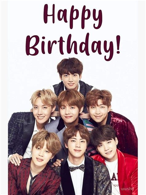 Pin By Crystal Mascioli On BTS Bts Happy Birthday Happy Birthday Posters Bts Birthdays