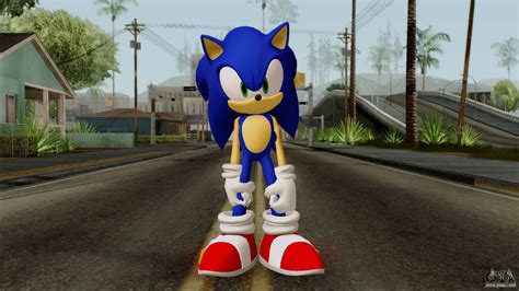 Sonic The Hedgehog Hd For Gta San Andreas
