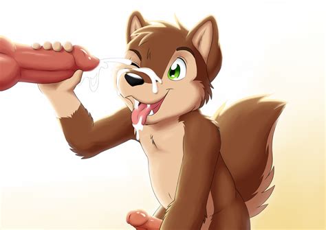 Rule Anthro Canine Canine Cum Cum On Face Cum On Tongue Cumshot Duo Erection Gay Knot Male
