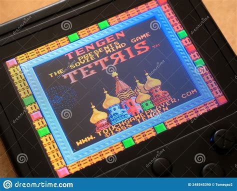 Famicom Tengen Tetris 1988 Original Classic Old Retro Vintage Video