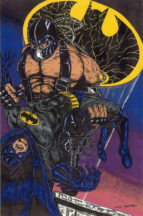 Batman Vs Bane By Hcaep On Deviantart