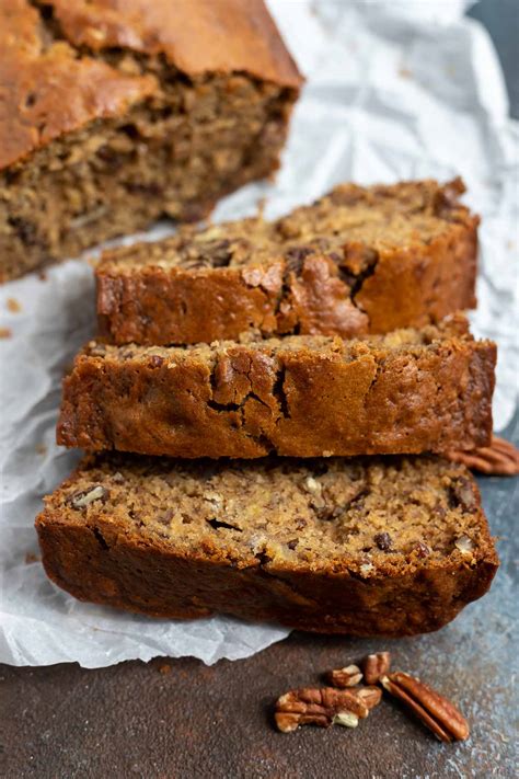 Stir in eggs and mashed bananas until well blended. EASY BANANA PECAN BREAD RECIPE!!! + WonkyWonderful