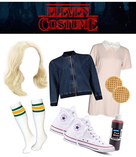 Halloween Costumes Stranger Things Eleven Elle Tv Show Costumes