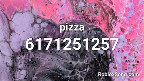 Pizza Roblox Id Roblox Music Codes