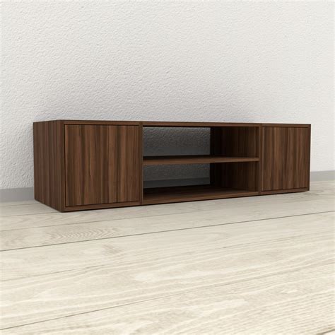 10 hifi schrank nussbaum produkte im preisvergleich. TV-Schrank Nussbaum - Moderner Fernsehschrank: Türen in ...