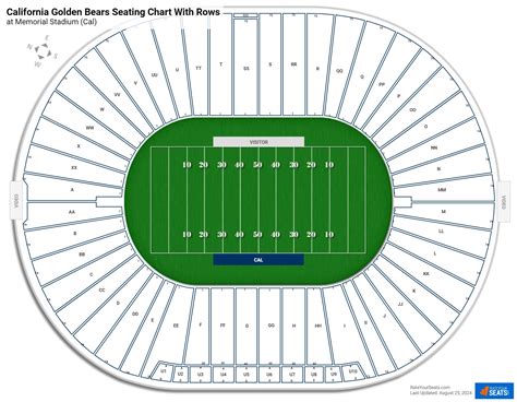 Nebraska Memorial Stadium Seating Chart With Rows 12