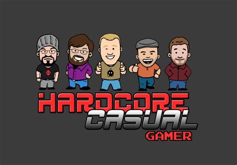 Hardcore Casual Gamer Logo By Stickstomagnet On Deviantart
